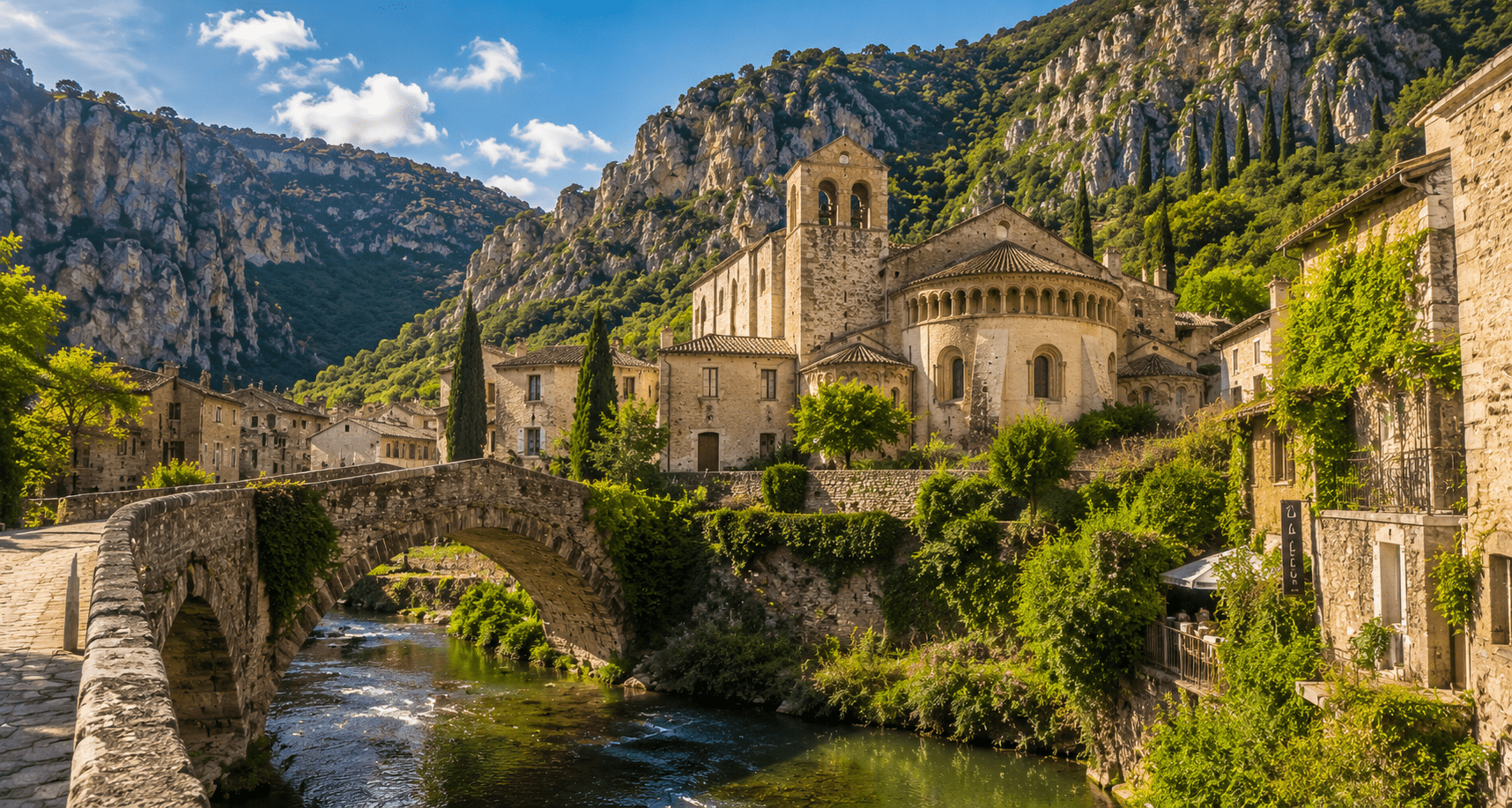 VillageSaint-Guilhem-le-Désert