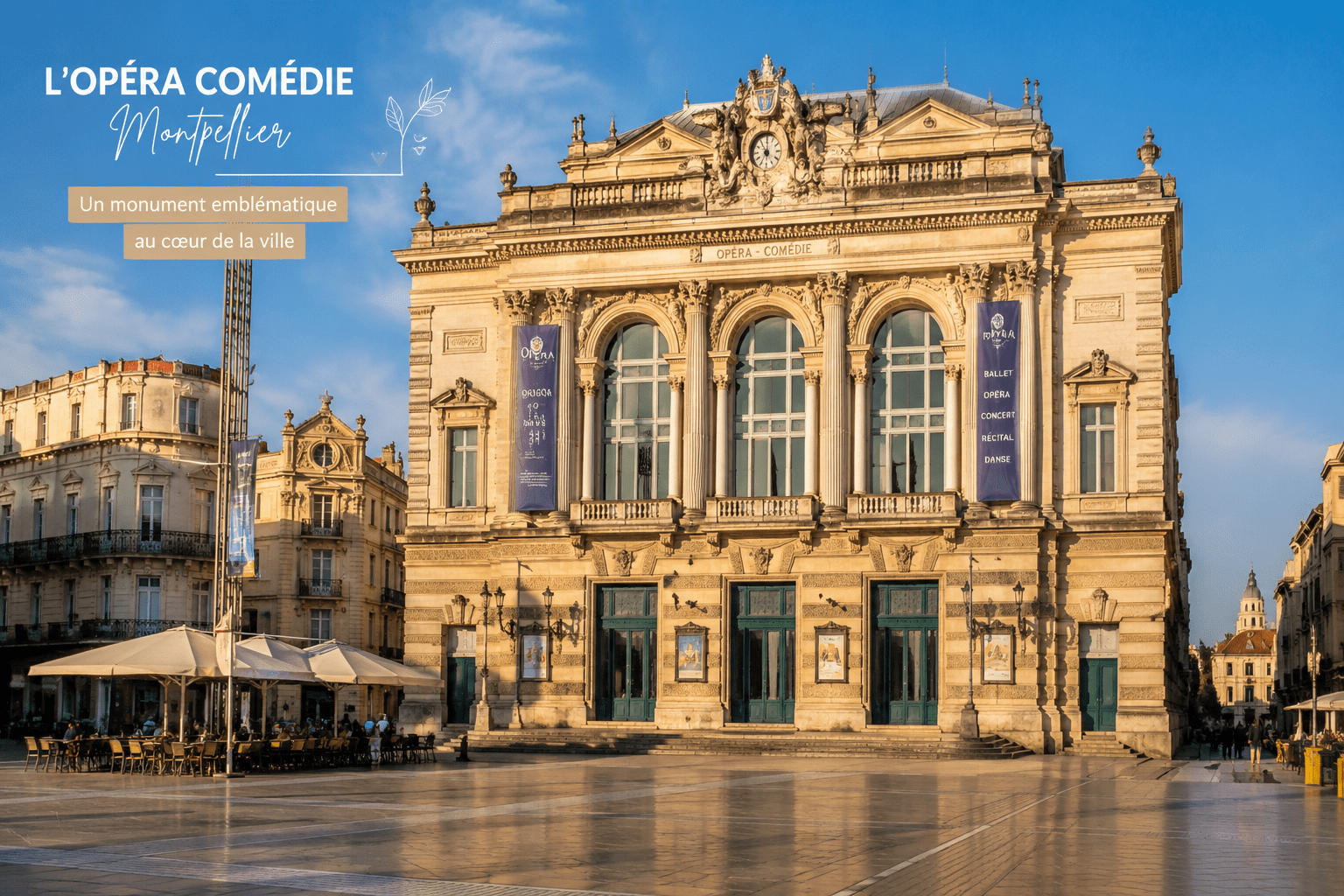 Illustrations de l'opéra a Montpellier