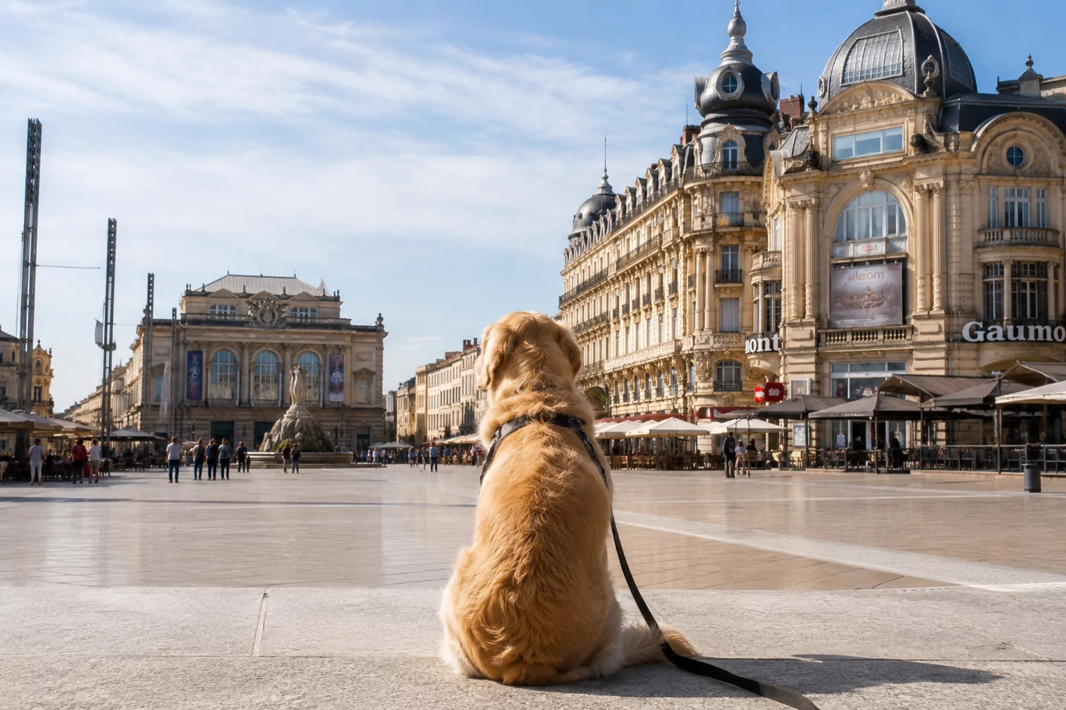 Chiens a Montpellier