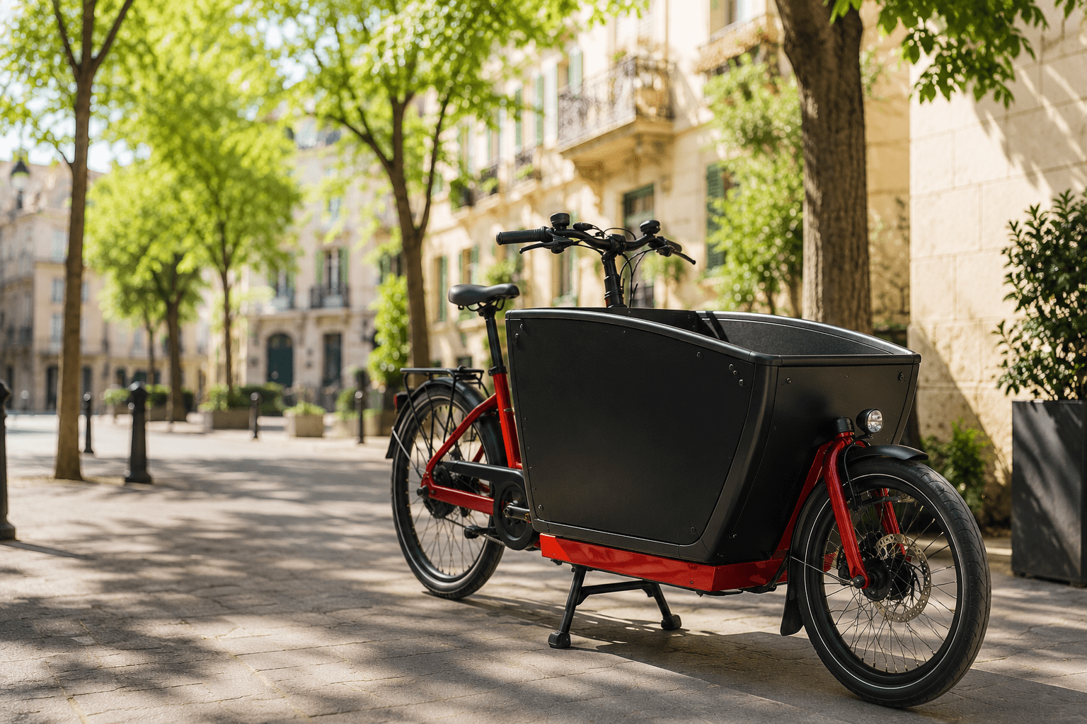 Vélos cargo électrique a Montpellier